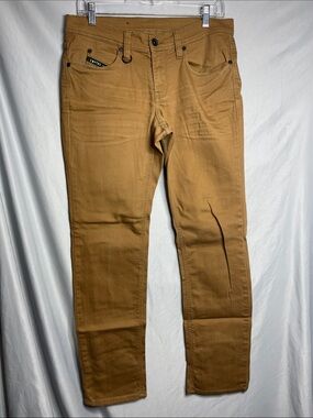 Empyre Men's Tan Straight-Leg Pants